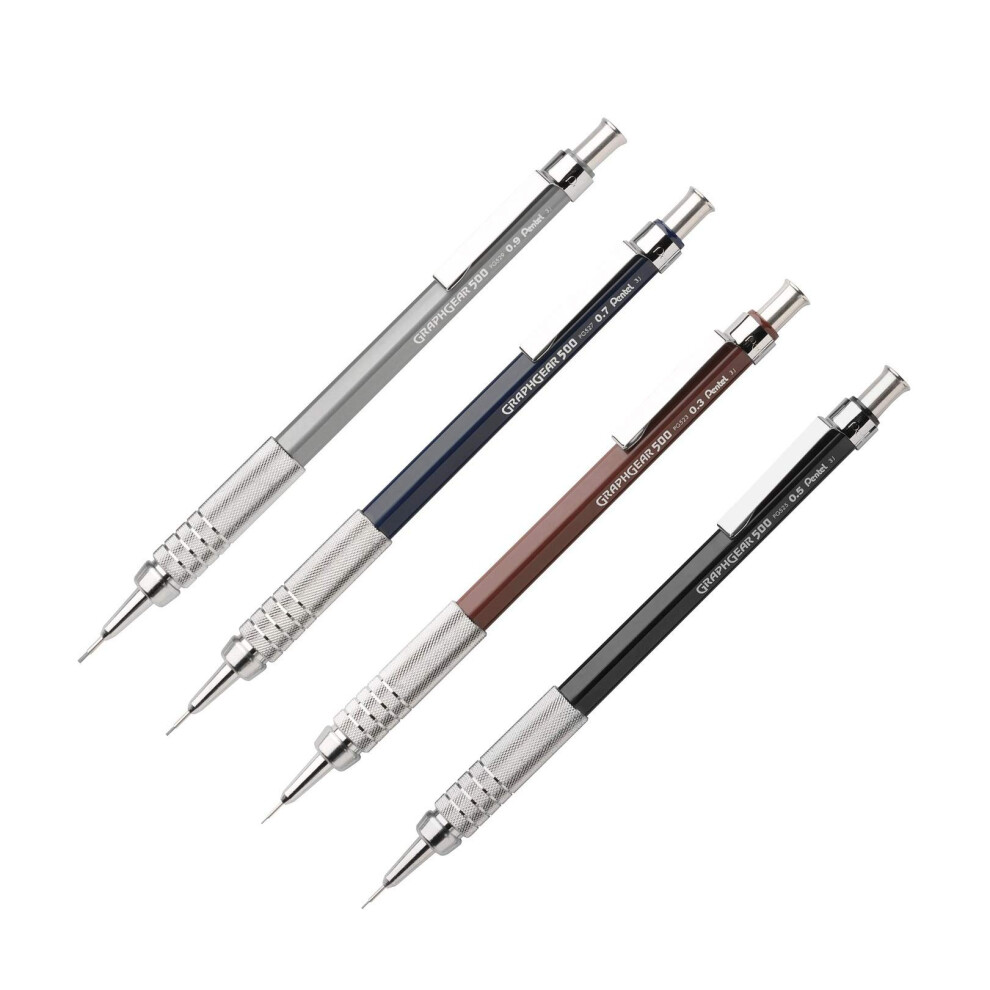 Pentel GraphGear 500 Automatic Drafting Pencils - PG523E  PG525A  PG527C  PG529N  1 for Each