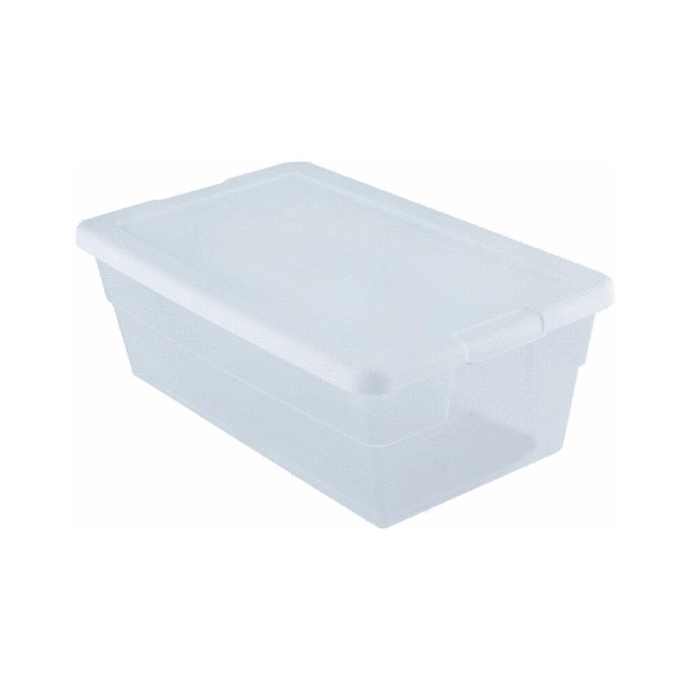 Sterilite Storage Box 13.5 X 8.3 X 4.8 6 Qt. Clear - Pack of 2