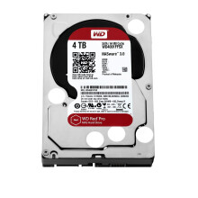 WD Red Pro 4TB NAS Hard Disk Drive - 7200 RPM SATA 6 Gb/s 64MB Cache 3.5 Inch - WD4001FFSX - Refurbished