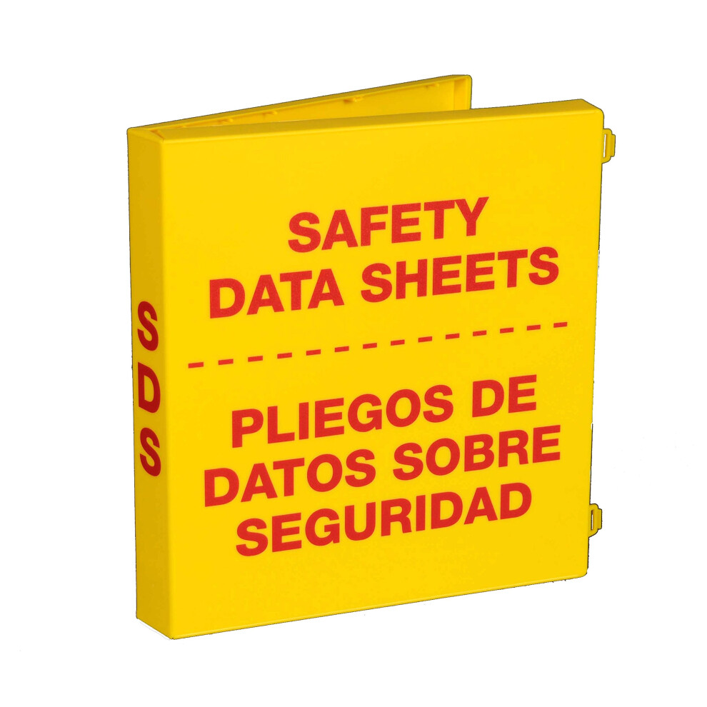 Unikeep Sds-Zweisprachiger Ordner 1,5 Zoll Ringkapazit T (3 Polyringe) (Vollst Ndig Geschlossenes Geh Use)-image