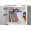 LockerMate Stac-A-Shelf Locker Shelf  Stackable Organizer  Extra Tall  Fits Standard Size School Lockers  Blue 2
