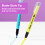 Sharpie Sharpie Clear View Highlights Misel Tip Assorterede farver 4 t?ller 3