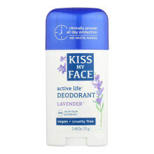 Kiss My Face, Active Life, Stick-Deodorant, Lavendel, 2,48 oz (70 g)