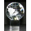 Globo de cristal Amlong (3 polegadas de dimetro) em suporte de cristal com caixa de presente - 4,75 polegadas de altura 2
