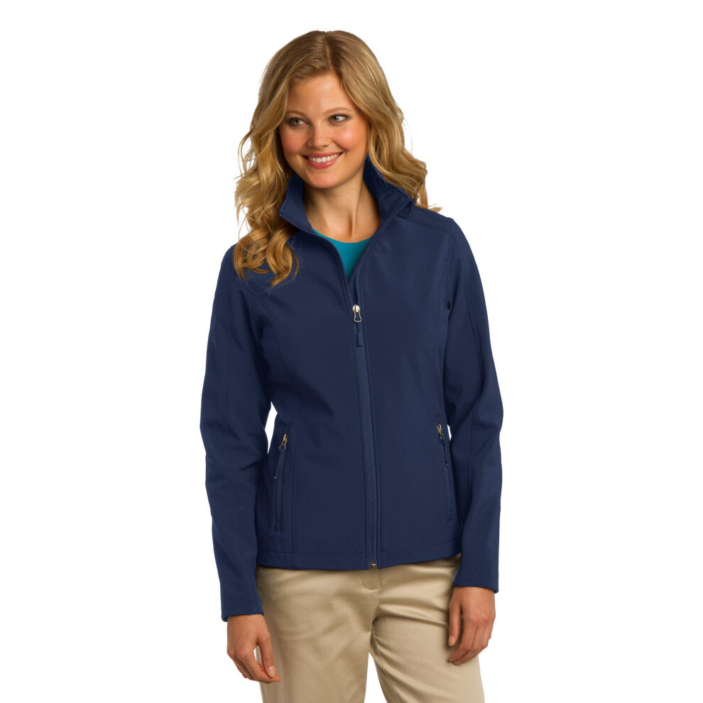 Veste Softshell Pour Femme Port Authority Core Xxl Bleu Marine-image