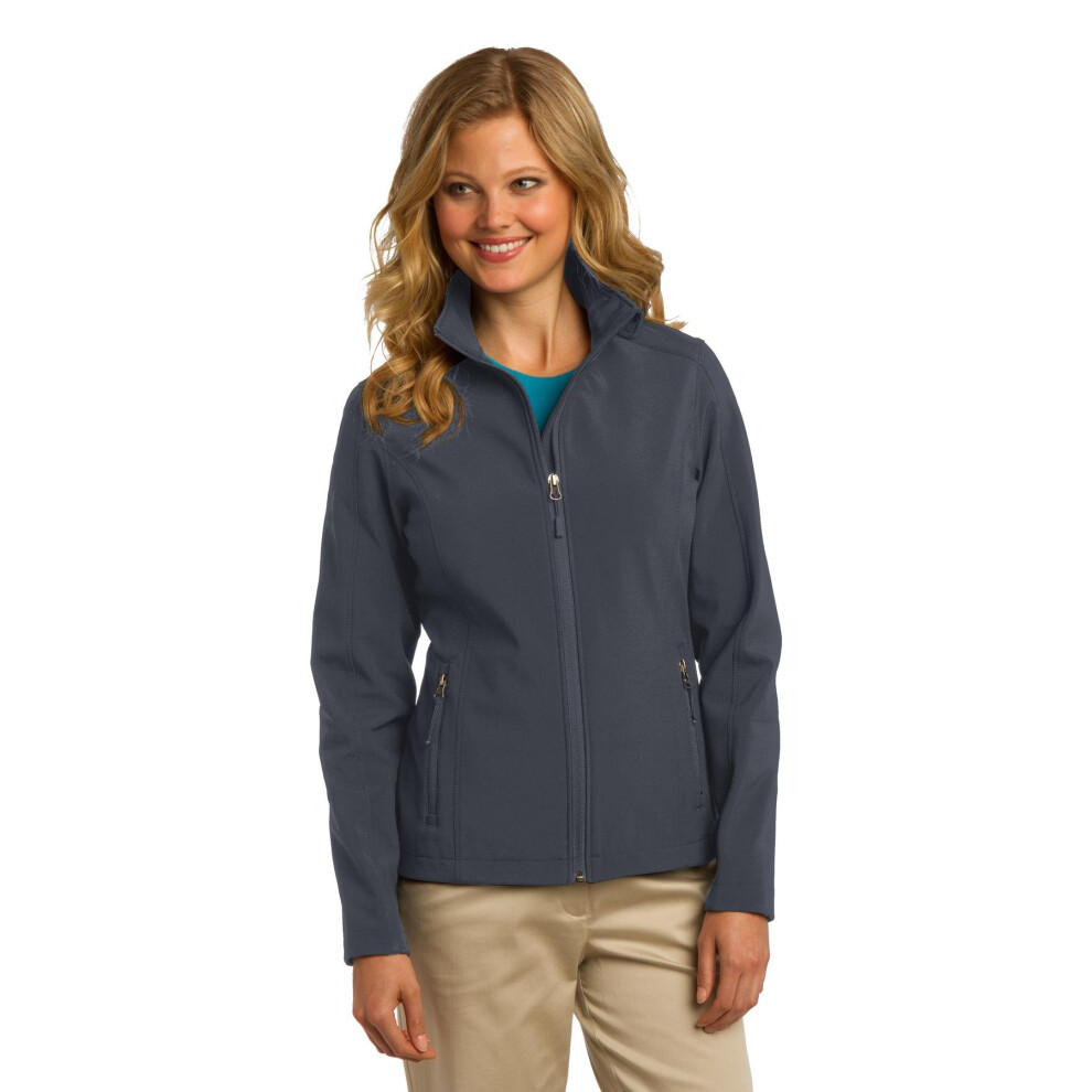 Veste softshell pour femme Port Authority Core XS, gris cuirass