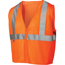 Pyramex Sicherheitsweste Pyramex RVZ2120XL RVZ21 Serie Warnschutzorange  Gre Extra Large