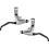 Shimano SHIMANO Σετ Μοχλών Φρένου, με Καλώδιο T-Type, 1400x1600mm, Ασημί 1