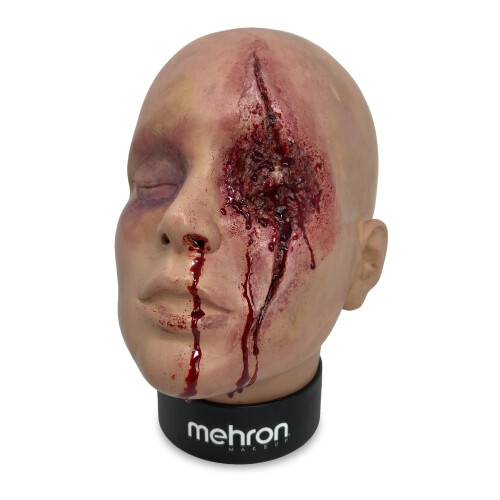 Mehron Makeup Practice Head | Makeup Practice Face | Mannequin Head for Makeup Practice Special FX & Face Mlning fr studenter 2