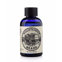 Aceite Pre-Afeitado Mountaineer Brand | Reduce Irritación al Afeitar | 2 onzas (Menta Fresca)