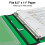 Staples Staples 827607 1.5-Inch 3-Ring Binder Πράσινο (19059) 4