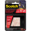 Scotch Scotch RFD7090 gancho e fita adesiva de loop 1 polegada x 3 polegadas dois conjuntos claros 1