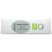 Coop Home Goods Original Body Pillow Adjustable Body Pillows for Adults 20x 54 Long Pillow for Bed Back Shoulder Hip & Knee Side Sleeper Pillows