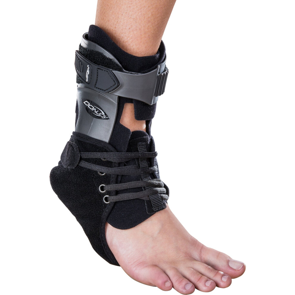 DonJoy Velocity ES (Extra Support) Ankle Brace: Standard Calf  Right Foot  Medium
