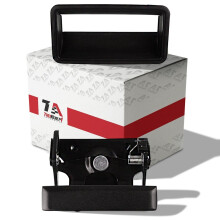 Juego de manija y bisel para port   n trasero exterior T1A, compatible con Chevy 1988-2000 y GMC C&K. Compatible con camionetas pickup 1500, 2500 y