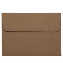 JAM PAPER A7 Premium Προσκλήσεις Επιστολικές - 5 1/4 x 7 1/4 - Καφέ Χαρτί - 50/Συσκευασία