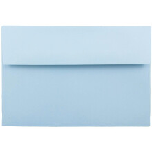 Jampapir A8 Premium Invitation Konvolutter - 5 1/2 x 8 1/8 - Pastel Baby Blue - 50/Pack