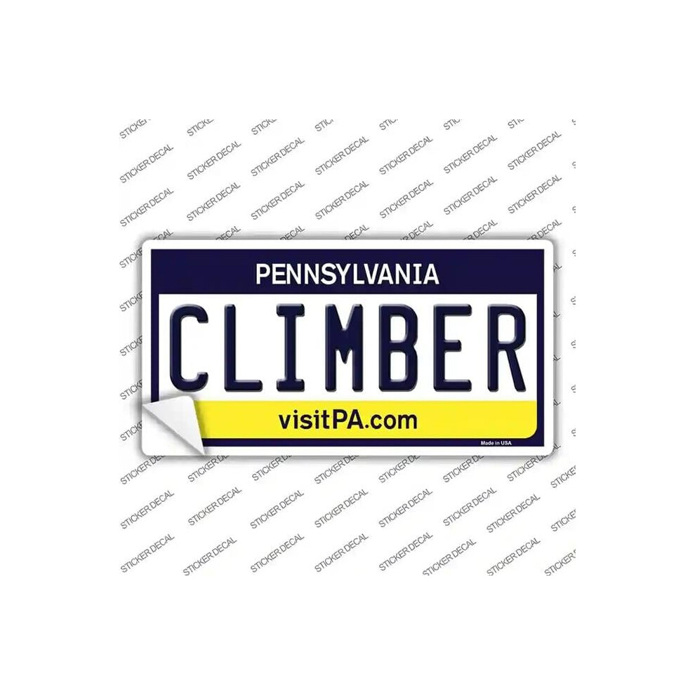 Smart Blonde Lp-6078S-L Climber Pennsylvania State Novelty Sticker Decal - Large 731997946032