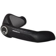 Ergon - GP5 Ergonomische Vergrendelbare Fietsstuurgrepen met Verlengde Bar End Ondersteuning | Rohloff/Nexus-compatibiliteit | voor hybride fietsen |