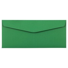JAM PAPER #10 Χρωματιστοί Φάκελοι - 4 1/8 x 9 1/2 - Πράσινοι Ανακυκλωμένοι - 50/Συσκευασία