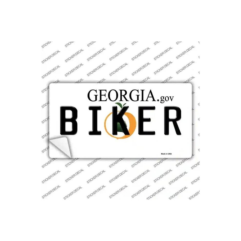 Smart Blonde Lp-6172S-Xl Biker Georgia Novelty Sticker Decal - Extra Large 731997946445