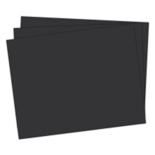 School Smart Railroad Board, 22 x 28 Zoll, 6-lagig, Schwarz, 25 Stck