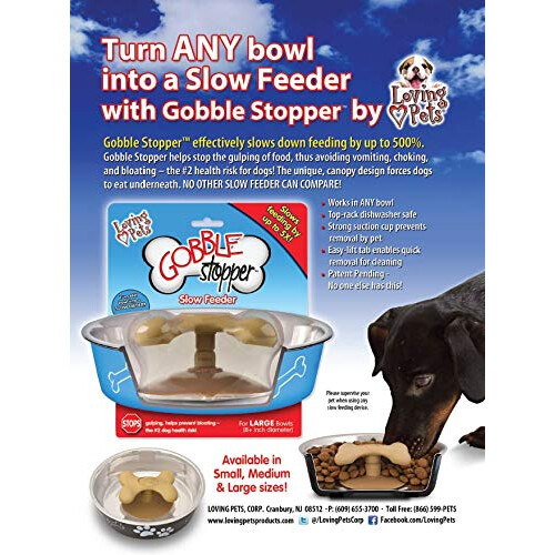 Loving Pets Gobble Stopper (Slow Feeder) Small 2