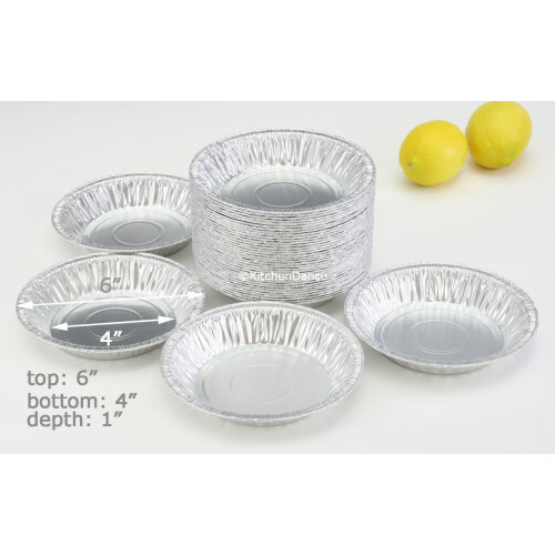 Safca 6"""" engangs-minit?rteforme i aluminium #600 (250) 1