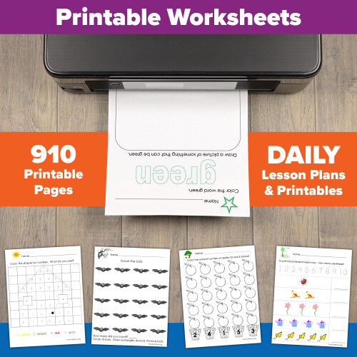 Vtech Printables The Ultimate Preschool Curriculum Kit on CD - Printable Workbooks ...