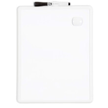 U Brands Contempo Magnetic Dry Erase Board 11 X14 White Modern Frame inkluderer magnet og mark?r