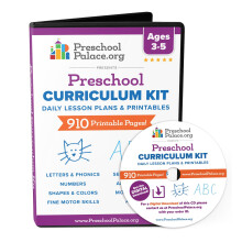 El mejor kit curricular preescolar en CD: cuadernos de ejercicios imprimibles, planes de lecciones y actividades de aprendizaje para ni os en eda