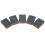 LEARNING ADVANTAGE CTU7874 Σετ Mini Erasers 5 τεμαχίων, καφέ και γκρι 1