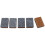 LEARNING ADVANTAGE CTU7874 Σετ Mini Erasers 5 τεμαχίων, καφέ και γκρι 5