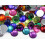 9mm Red Ruby H103 Flat Back Acrylic Round Cabochon Pro Grade - 75 Pieces 2