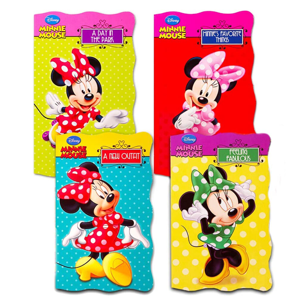 Bendon Publishing Disney Minnie Mouse""""My First Books"""" (Set Of 4 Shaped Board Books)