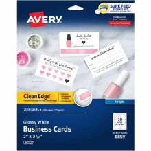 AVE8859 - Cartões de Visita Clean Edge