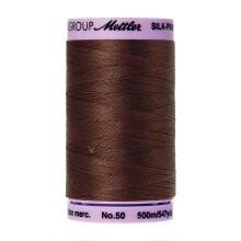 Nic bawelniana Mettler Silk-Finish 547 jardσw/500 m Friar Brown