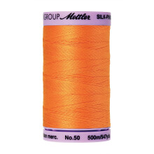 Mettler Silk-Finish Solid Cotton Thread 547 yd/500m Pumpkin