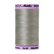 Mettler Silk-Finish Solid Cotton Lanka 547 jaardia/500m Titan Grey