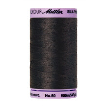 Mettler Silk-Finish kiinteä puuvillalanka 547 j/500 m puuhiili