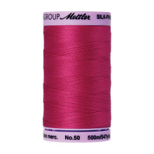 Mettler Silk-Finish kiinteä puuvillalanka 547 j/500 m fuksia