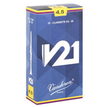 Vandoren CR8045 Bb Klarint V21 Reeds Erossg 4,5; 10-es doboz