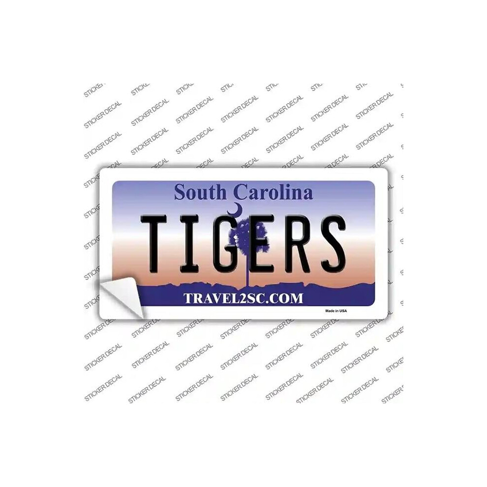 Smart Blonde Lp-6306S-Xl Tigers South Carolina Novelty Sticker Decal - Extra Large 731997947022