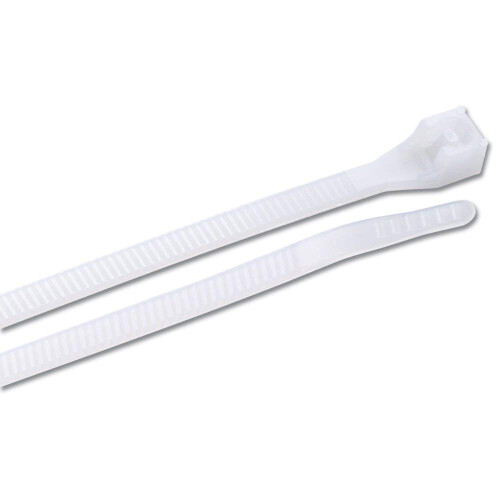 Gardner Bender 11 in. L White Cable Tie 100 pk