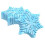 SpinningLeaf Snowflake Sandwich Cookie Suklaa karkkimuotti 1