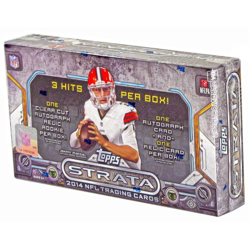Topps 2014 Strata NFL Sammelkarten Hobby Box 1