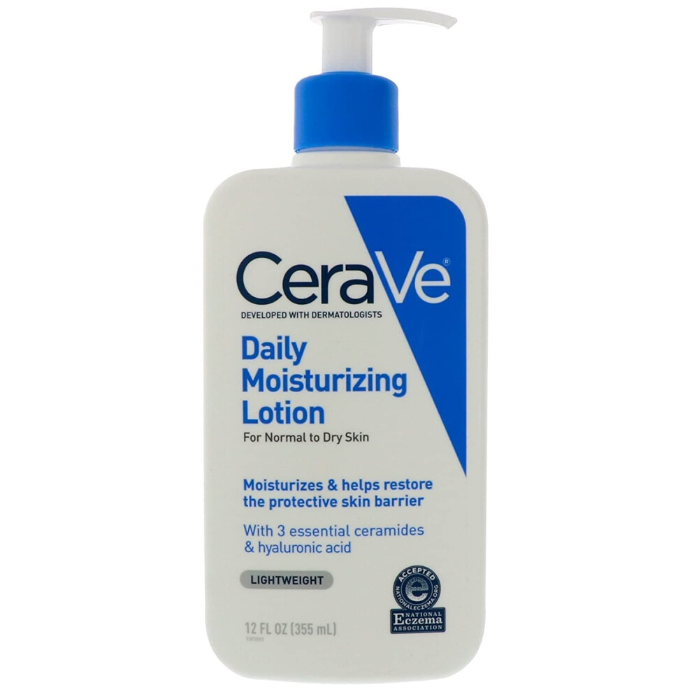 CeraVe Daily Moisturizing Lotion  12 oz (2 Pack)