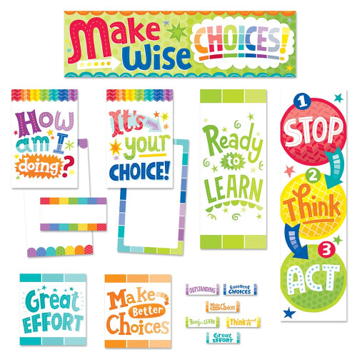 Creative Teaching Press Mini Bulletin Board Behaviour Clip Chart (6952) Multi
