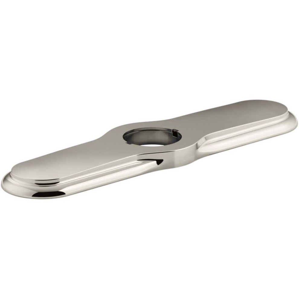 Robinet de cuisine 3 trous KOHLER K-99272-SN Artifacts, rosace en nickel poli    clatant