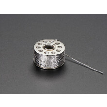 Adafruit Stainless Medium Conductive Thread - 3 ply - 18 meter/60 ft